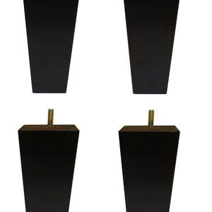 4x Solid Wood Furniture Feet replacement